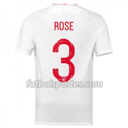 Camisetas Inglaterra Rose 3 Primera Equipacion Mundial 2018